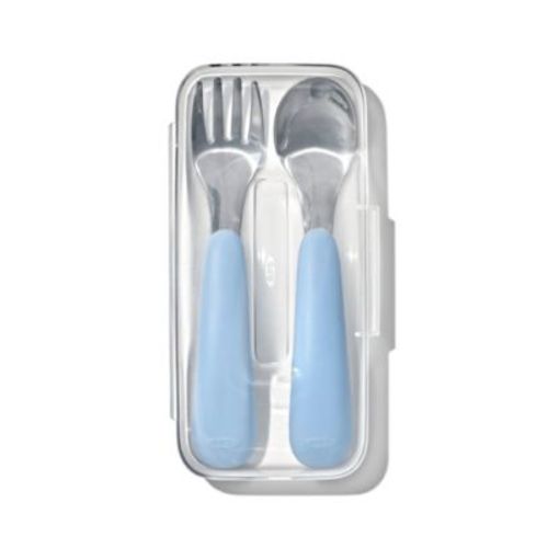 Tot On-The-Go 2 Pc Fork and Spoon Set