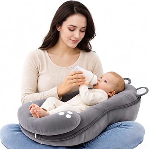 Anti Reflux Pillow Baby Wedge Feeding Pillow for Comfortable Nursing