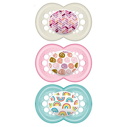 MAM Original Pacifier, Nipple Shape Helps Promote Healthy Oral Development (Unisex G)