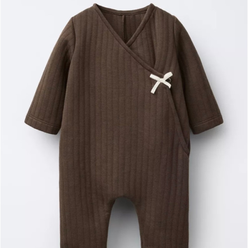 QUILTED ROMPER - Brown | ZARA Canada