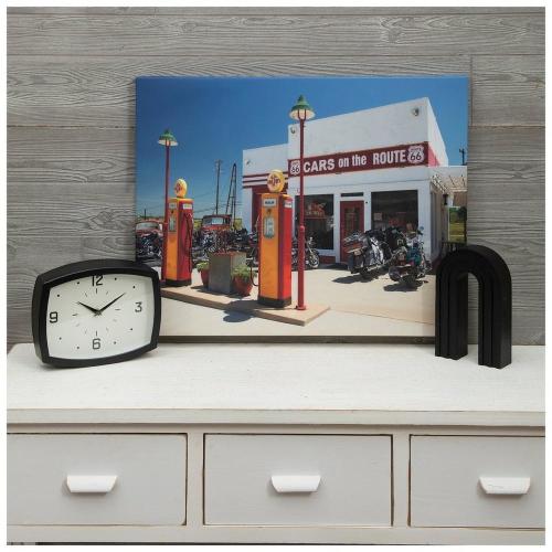 Cars On Route 66 Canvas Wall Decor