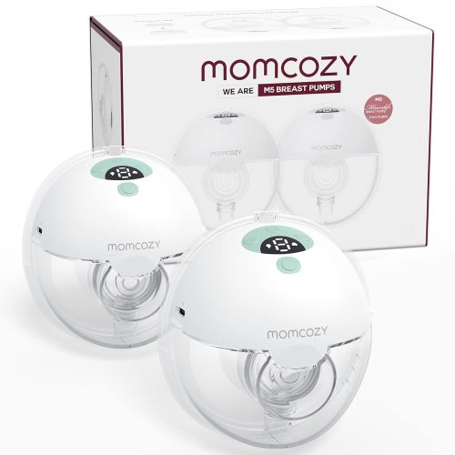 Momcozy Double-Sealed Flange Pump Portable Pump 2Pcs