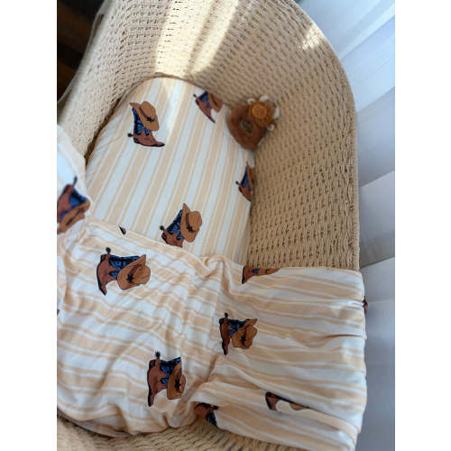 Double The Luck Baby Blanket | Soft Cotton Knit | Country Cradle