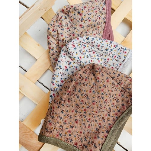 Jessica Wildflower Reversible Bonnet – Olive and Cradle