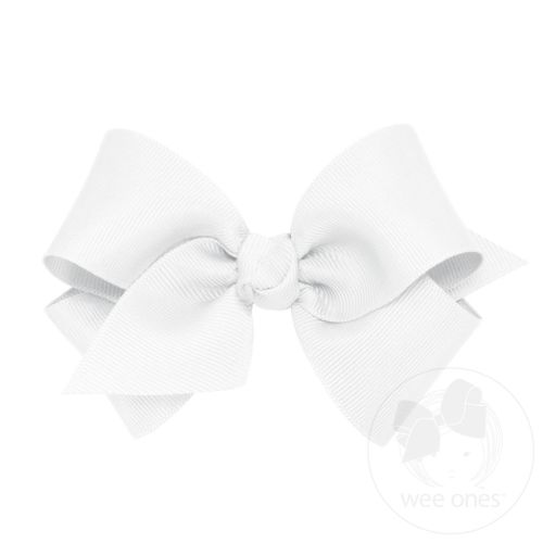 Small Classic Grosgrain Hair Bow (Knot Wrap)