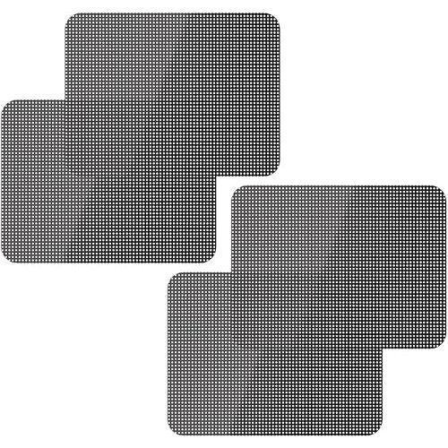 4PCS Car Side Window Sunshade, Block UV Rays Car Window Shade for Baby, Reusable & Washable Static Cling Film Stickers, Windshield Sun Shade Privacy Protector Accessories