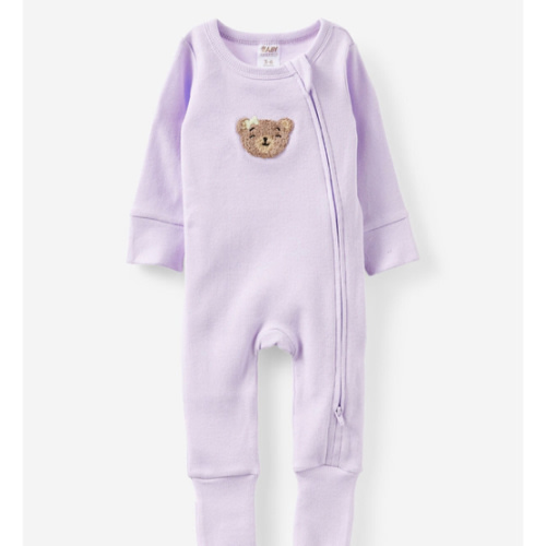 The Billie Long Sleeve Rib Romper