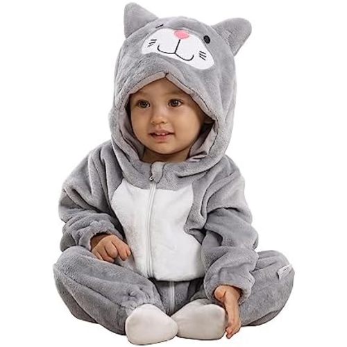 TONWHAR Unisex-Baby Animal Onesie Costume Cartoon Animal Outfit Homewear Kids' One-Piece Rompers
