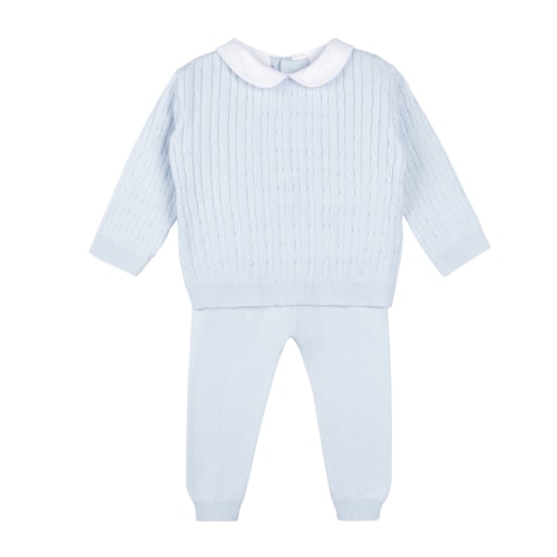 Boys Peter Pan Cable Knit Set