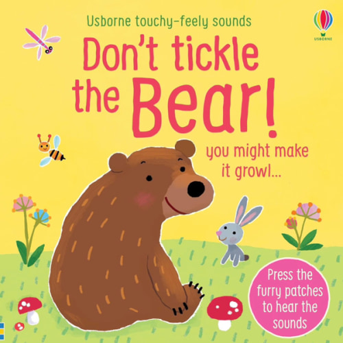 Don't Tickle the Bear!: A Touchy-Feely Interactive Music Book with Sounds and Giggles for Babies (DON'T TICKLE Touchy Feely Sound Books)