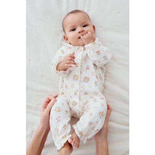 H&M Cotton Muslin Romper Suit | Nordstrom