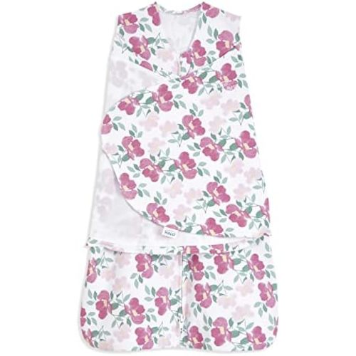 HALO SleepSack Swaddle | Cotton | 1.5 TOG | 68-75°F | 6-12 lbs |Stemas