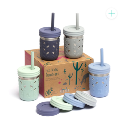 Stainless Steel 10oz Drinking Tumblers + Food Storage