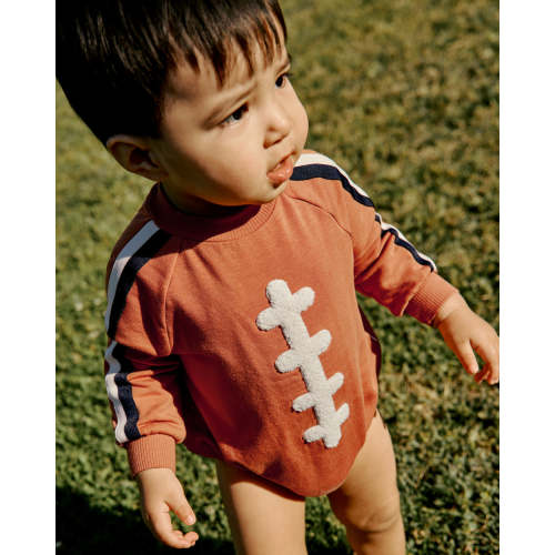 Football Raglan Romper