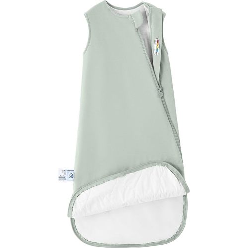 kaiya baby 1.0 TOG Organic Cotton Sleep Sack, Camel Wool, 0-6M