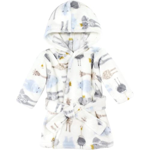 Hudson Baby Unisex Baby Plush Animal Face Bathrobe