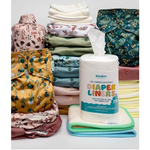 New Parent Starter Bundles: Pocket Cloth Diapers with Athletic Wicking Jersey and More