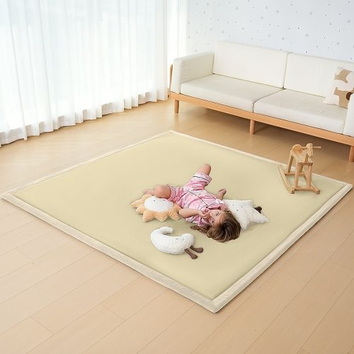 Esazn 60-in x 70-in Off-White Foam Indoor or outdoor Home Play Mat in the Mats department at Lowes.com
