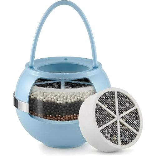 Crystal Quest Bathtub Filter, Bath Filter Removes Chlorine & Lead, BPA-Free