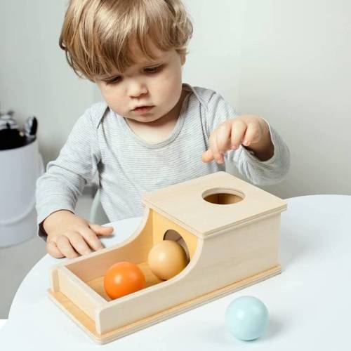 YaaniBreadBakers Montessori Object Permanence Box