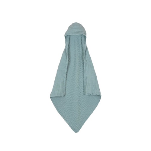 Bath - Infant Hooded Towel - Steel