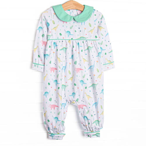 Roaring Days Romper, Blue – Stitchy Fish