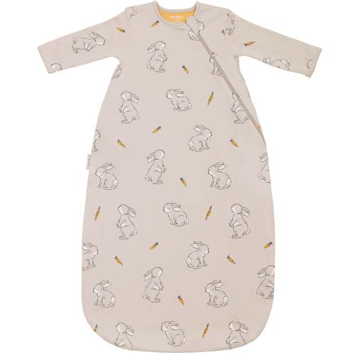 Slumber Sack, Baby Sleep Bag with Sleeves, Merino Wool & Organic Cotton, Bunny