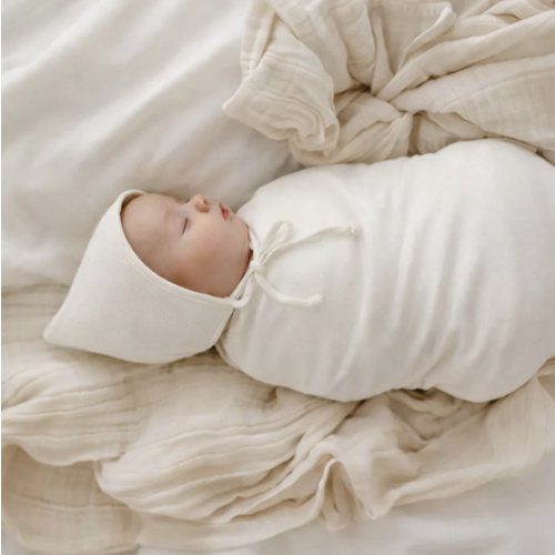 Organic Cotton Pixie Bonnet Hat – Olive and Cradle