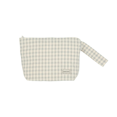 Vichy Blue Diaper Bag · Minicoton