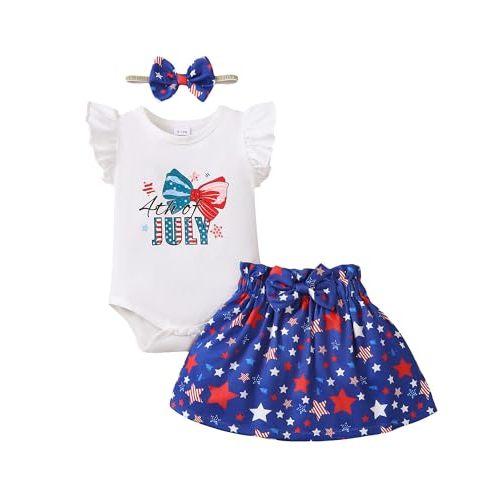 SUNNY PIGGY Baby Girl Clothes Newborn Dress Infant Romper Summer Outfit Cute Toddler Clothing Skirt Set