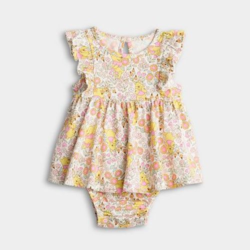 Baby Disney's / Jumping Beans® Winnie the Pooh Flutter Sleeve Bodysuit Dress