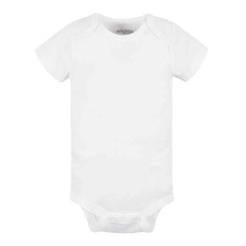 5-Pack White Short Sleeve Onesies® Brand Bodysuits | Gerber Childrenswear