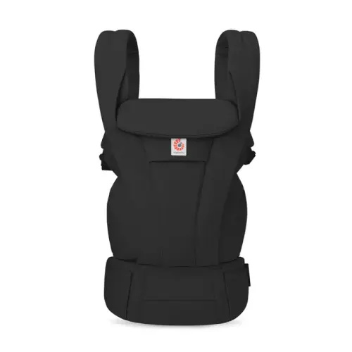 Ergobaby Omni Deluxe Cotton Carrier Onyx Black | Baby Bunting AU