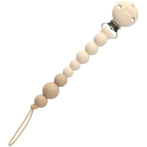 Loulou Lollipop One-piece OneC Silicone Pacifier Clip Baby Pacifier Holder