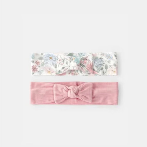 Baby Girl Butterfly Garden PurelySoft Headbands - Pink/Ivory | Carter's