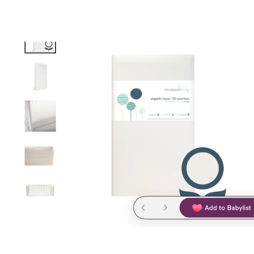 Naturepedic Organic Crib Mattress | Modern Nursery™