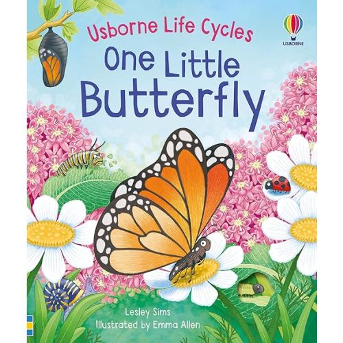 One Little Butterfly: A Gentle Nature Book About Metamorphosis and the Journey from Egg to Chrysalis for Kids (Ages 2-5) (Life Cycles) Board book – March 4, 2025