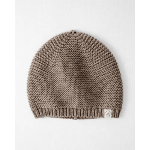 Baby Girl Organic Cotton Sweater Knit Cap - Little Planet | Carter's