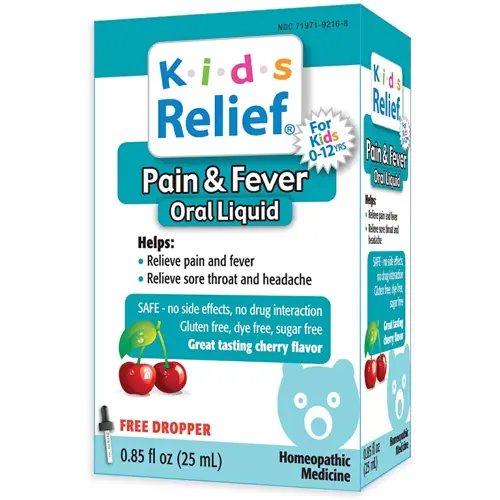 Kids Relief Pain & Fever Oral Liquid for Kids 0-12 Years