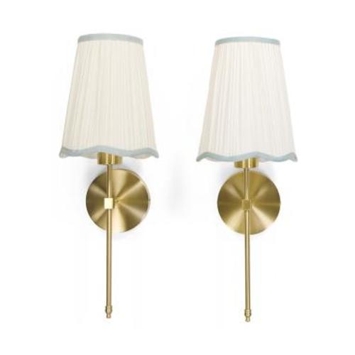2pk 20in Cordless Pleated Shade Metal Wall Sconces | Home | TJ Maxx