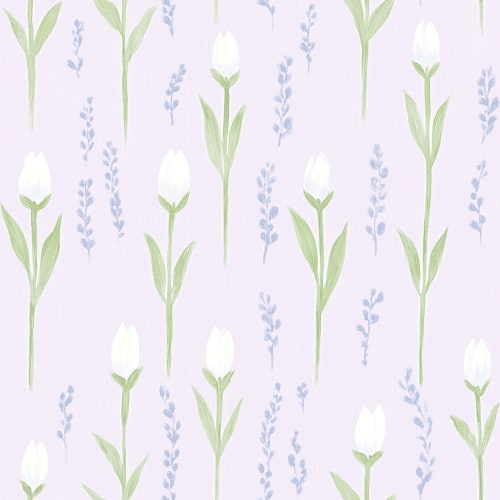 Lavender Lane Wallpaper – Lemon Park