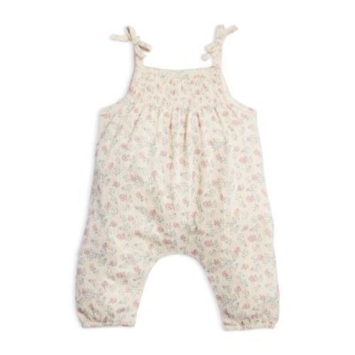 Girls' Knit Gauze Coverall, Baby - Exclusive
