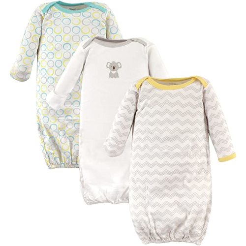 Luvable Friends Unisex Baby Cotton Gowns