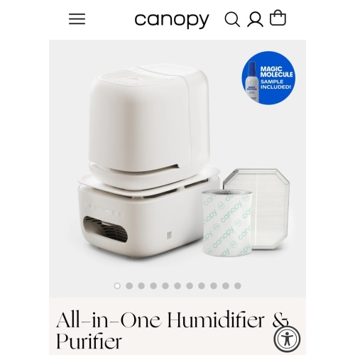 The Wellness Tower | Humidifier + Air Purifier Combo – Canopy