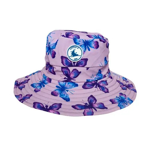 Little E & Co Reversible Swim Hat - Butterflies | Baby Bunting AU