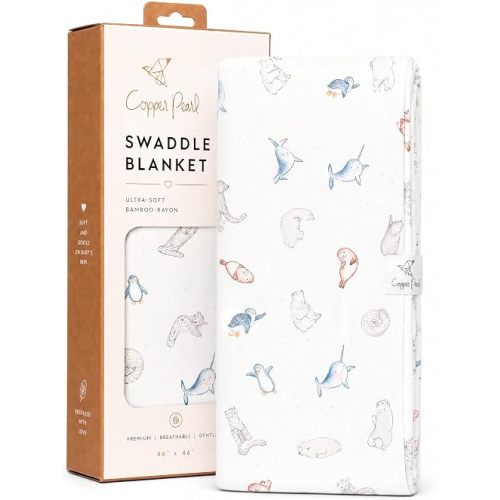 Copper Pearl Swaddle Blanket