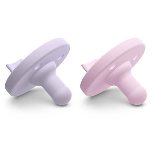 Philips Avent Soothie 3-18 Months, Lilac/Pastel Pink, 2 Pack, SCF192/20