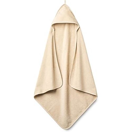 Baby Hooded Towel – Organic Cotton Baby Bath Towels – Baby Towels, Baby Bath Towels for Baby Boy, Baby Girl, 32" x 32" Super-Soft and Absorbent Baby Towels for Newborn (Fog)