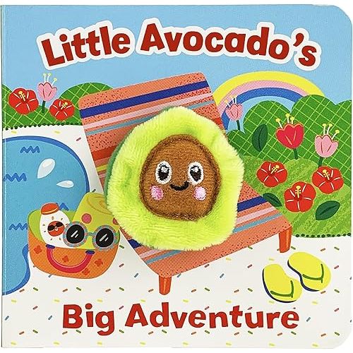 Little Avocado's Big Adventure Finger Puppet Board Book, Ages 1-4 Board book – September 30, 2019