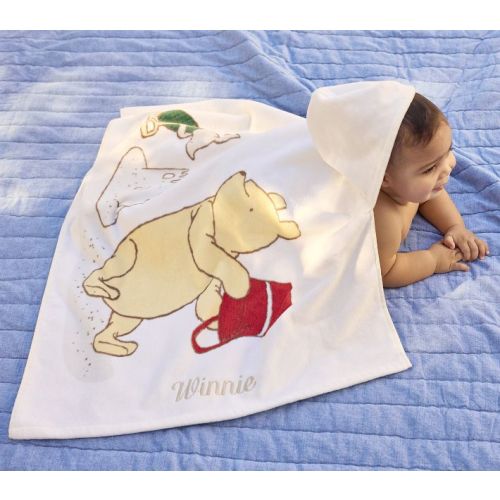 Disney's Winnie the Pooh Baby Beach Hooded Towel UPF 50+